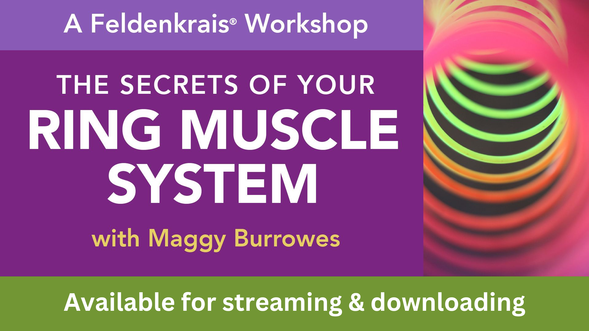 Discover The Secrets Of Your Ring Muscles…